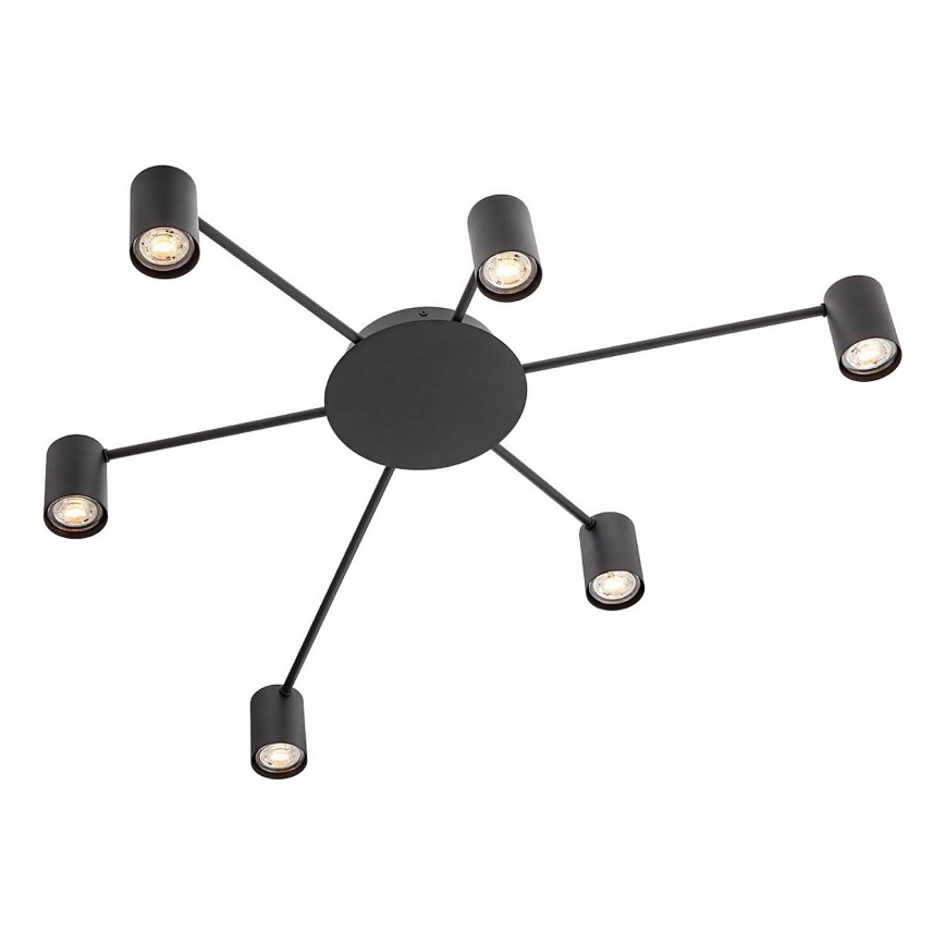 Redo 01-4052 - Foco NOA 6xGU10/10W/230V negro