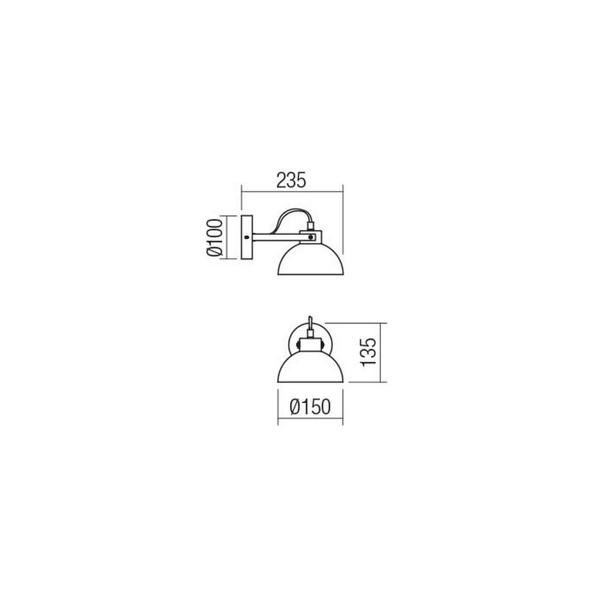 Redo 04-511 - Aplique infantil EOLO 1xE27/42W/230V