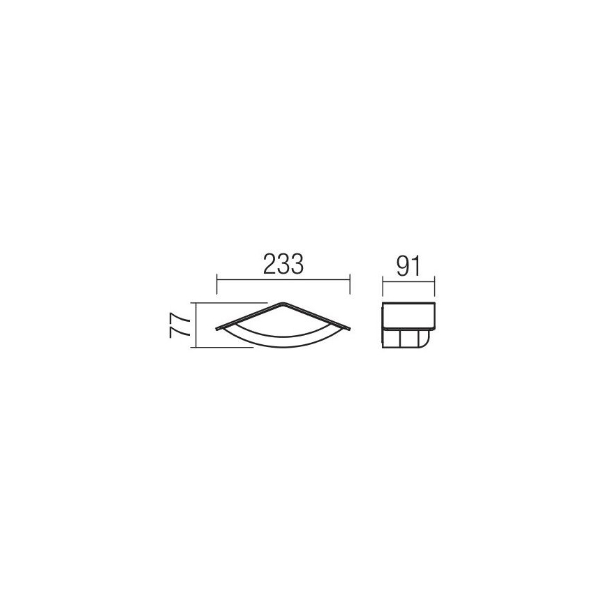 Redo 90002 - Aplique LED para exterior CHALET 1xLED/8W/230V IP54