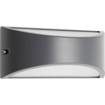 Redo 90191 - Aplique LED para exterior SCUDO LED/10W/230V 3000K IP54 antracita