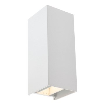 Redo 90635 - Aplique LED para exterior SONNY 2xLED/5W/230V 2200/3000/4000K IP54 blanco
