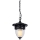 Redo 9399 - Lámpara colgante para exterior BASEL 1xE27/42W/230V IP44 negro