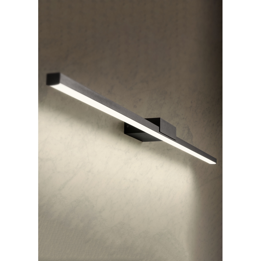 Redo01-3270 - Iluminación LED para espejos de baño ASTON LED/12W/230V 60 cm CRI 90 IP44 negro