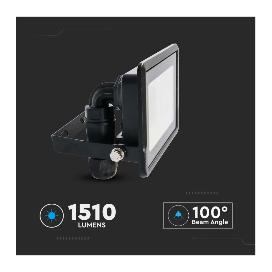 Reflector LED con conexión directa SAMSUNG CHIP LED/20W/230V IP65 6500K