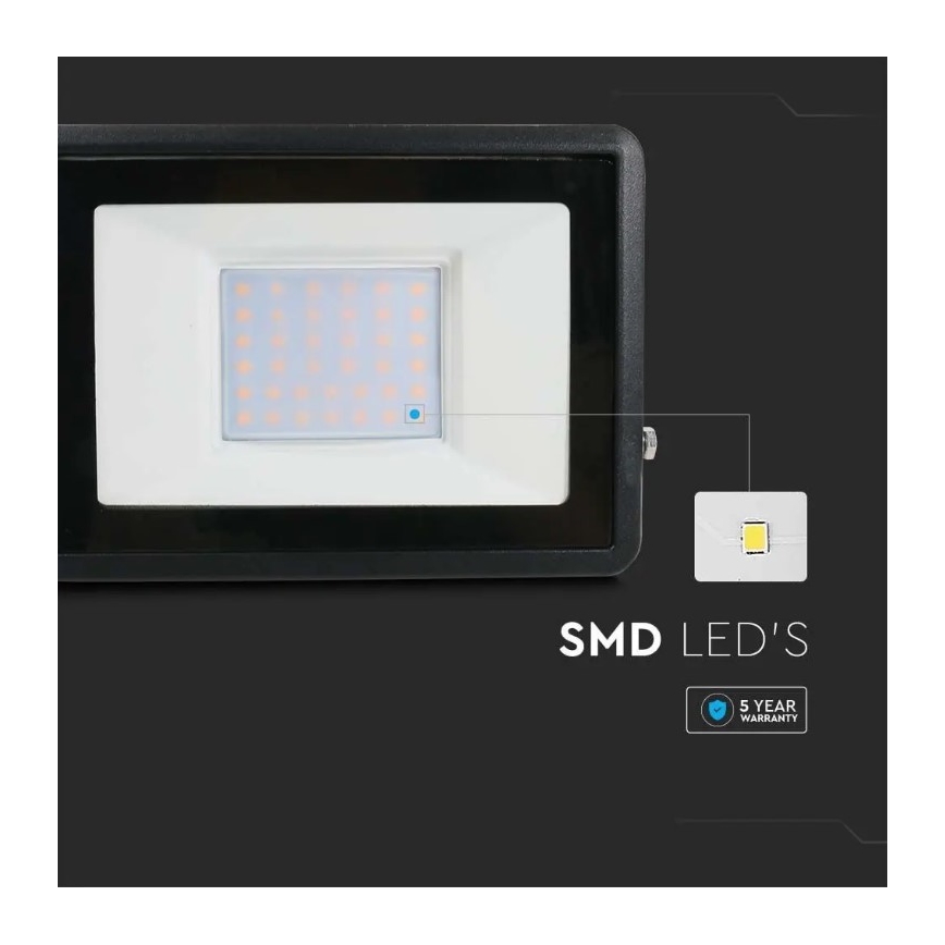 Reflector LED con conexión directa SAMSUNG CHIP LED/30W/230V IP65 4000K