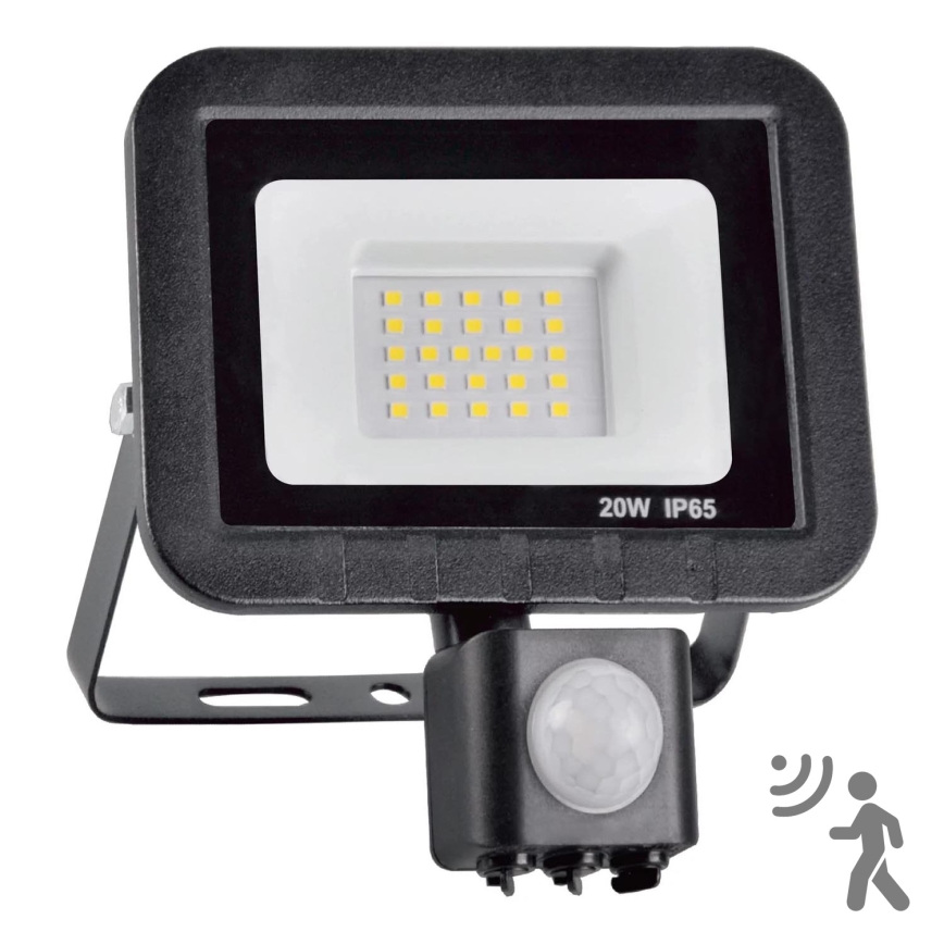 Reflector LED con sensor LED/20W/230V IP65