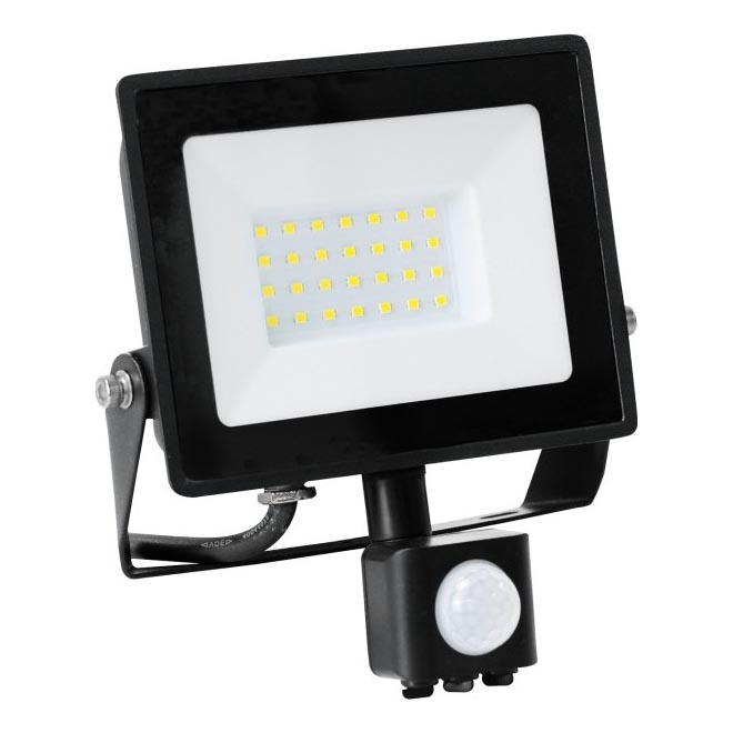 Reflector LED con sensor LED/30W/230V 6500K IP44