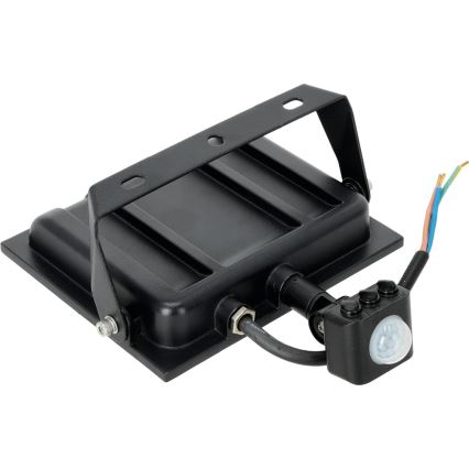 Reflector LED con sensor LED/50W/230V 6500K IP44 negro