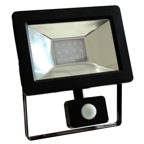 Reflector LED con sensor NOCTIS 2 SMD LED/10W/230V IP44 650lm negro
