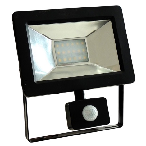Reflector LED con sensor NOCTIS 2 SMD LED/20W/230V IP44 1250lm negro