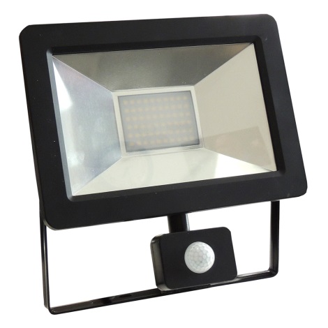 Reflector LED con sensor NOCTIS 2 SMD LED/30W/230V IP44 1950lm negro