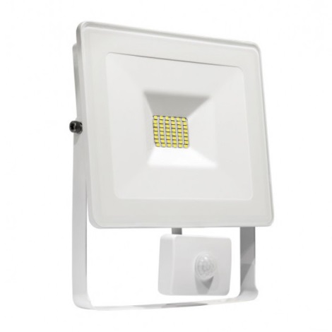 Reflector LED con sensor NOCTIS LUX SMD LED/10W/230V IP44 900lm blanco