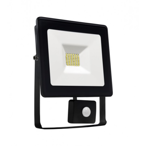 Reflector LED con sensor NOCTIS LUX SMD LED/20W/230V IP44 1700lm negro