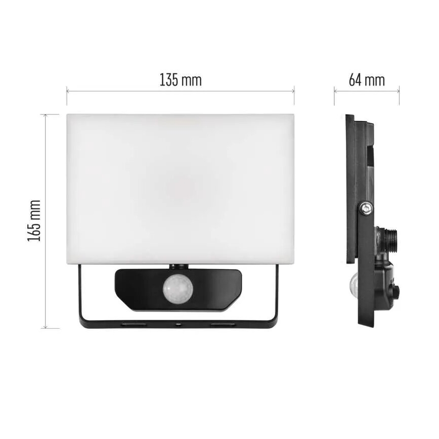 Reflector LED con sensor TAMBO LED/20W/230V 4000K IP54