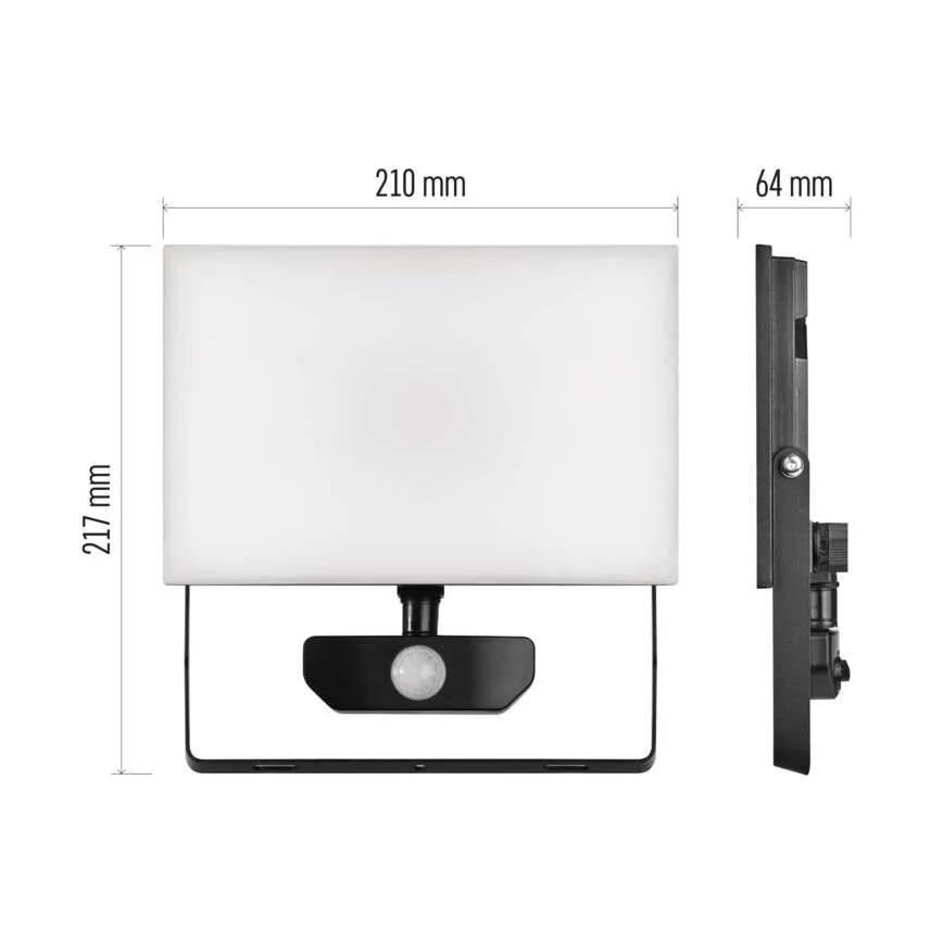Reflector LED con sensor TAMBO LED/50W/230V 4000K IP54