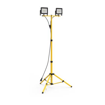 Reflector LED con soporte 2xLED/50W/230V 4000K IP44