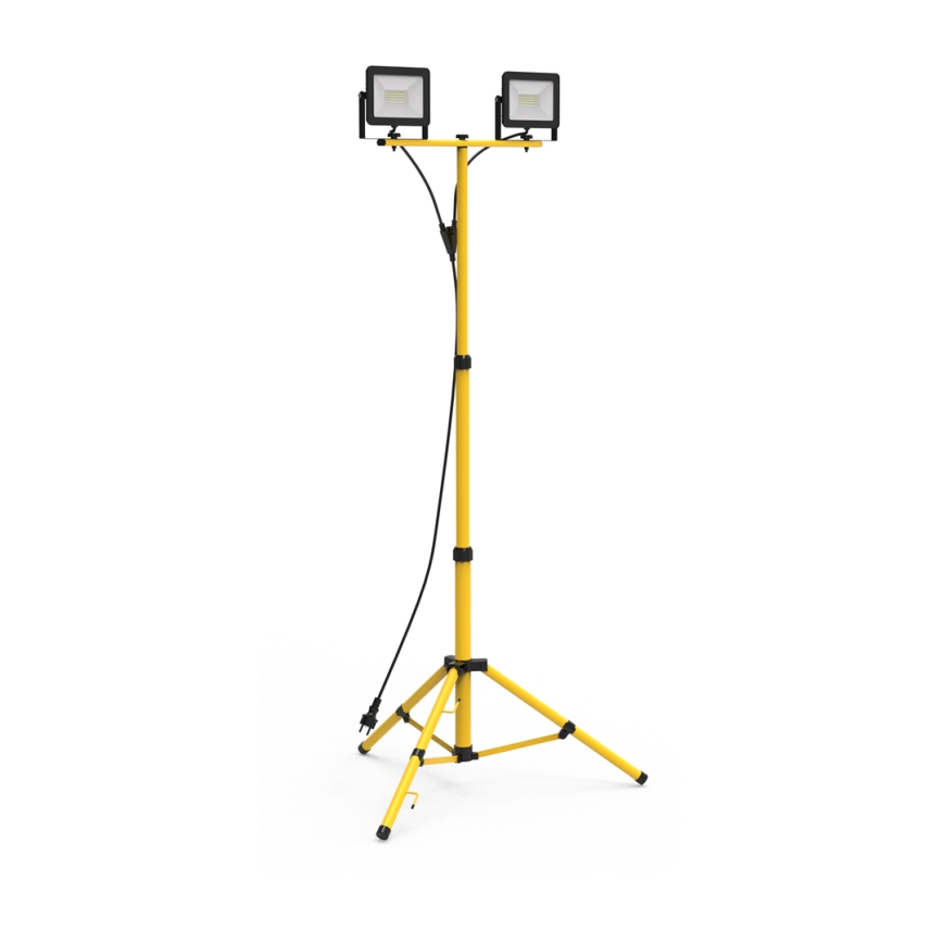 Reflector LED con soporte 2xLED/50W/230V 4000K IP44