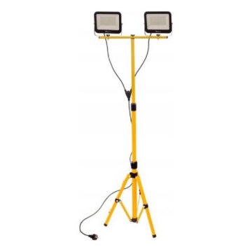 Reflector LED con soporte NOCTIS 2xLED/50W/230V 4000K IP65