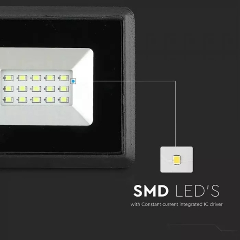Entrada Dibujar trabajador Reflector LED LED/10W/230V IP65 luz verde | Lampamania