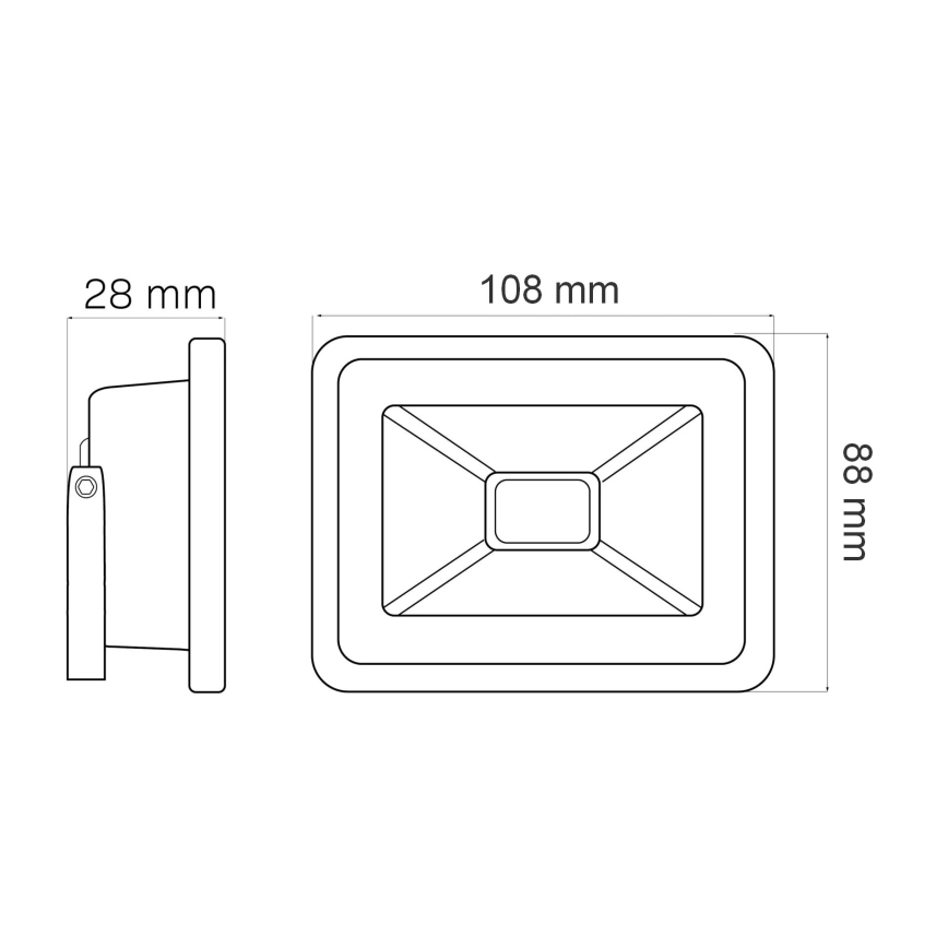 Reflector LED LED/20W/230V IP65