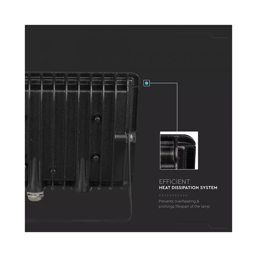Reflector LED LED/20W/230V IP65 luz verde