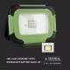 Reflector LED recargable SAMSUNG CHIP LED/10W/3,7V IP44 6400K verde