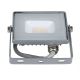 Reflector LED SAMSUNG CHIP LED/10W/230V IP65 6400K gris