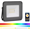 Reflector LED Smart regulable RGB LED/20W/230V IP65 negro