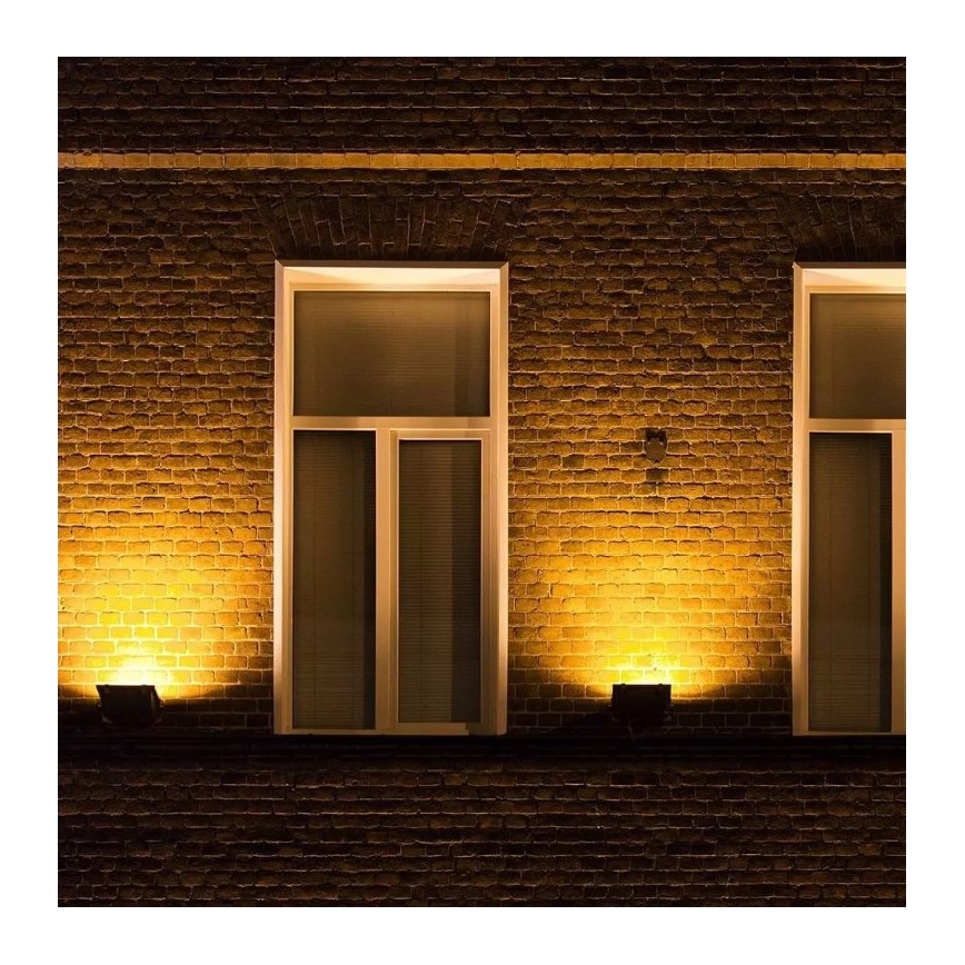 Reflector LED Smart regulable RGB LED/20W/230V IP65 negro