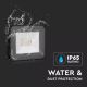 Reflector LED Smart regulable RGB LED/20W/230V IP65 negro
