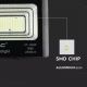 Reflector LED solar regulable LED/35W/10V 4000K IP65 + mando a distancia