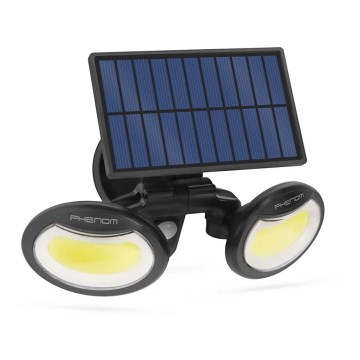 Reflector solar LED con sensor 2xLED/4W/5V IP65