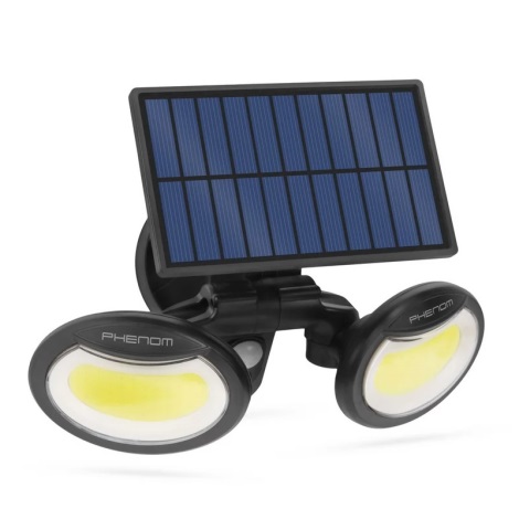 Reflector solar LED con sensor 2xLED/4W/5V IP65