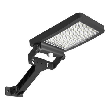 Reflector solar LED con sensor LED/5W/3,7V 4000K IP54 negro