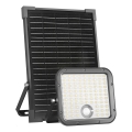 Reflector solar LED de exterior con sensor LED/30W/6,4V IP65 3000/4000K + control remoto