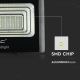 Reflector solar regulable LED LED/20W/6.4V 4000K IP65 + mando a distancia