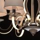 RegenBogen - Lámpara de araña LED de cable MEGAPOLIS LED/60W/230V + 6xE14/40W