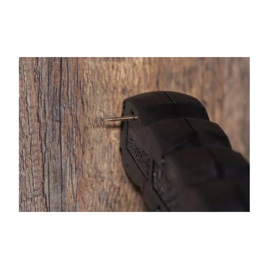 Regleta con interruptor 3Z 3m negro