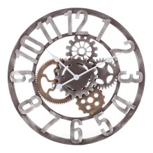 Reloj de pared 1xAA d. 60 cm madera