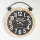 Reloj de pared 1xAA diá. 50 cm beige/negro