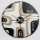Reloj de pared 1xAA diá. 60 cm negro/dorado