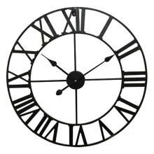 Reloj de pared 1xAA diámetro 60 cm negro