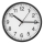 Reloj de pared diá. 20 cm 1xAA negro/blanco