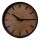 Reloj de pared diá. 30 cm 1xAA negro/marrón