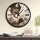 Reloj de pared diá. 50 cm 1xAA marrón