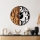 Reloj de pared diá. 56 cm 1xAA madera/metal