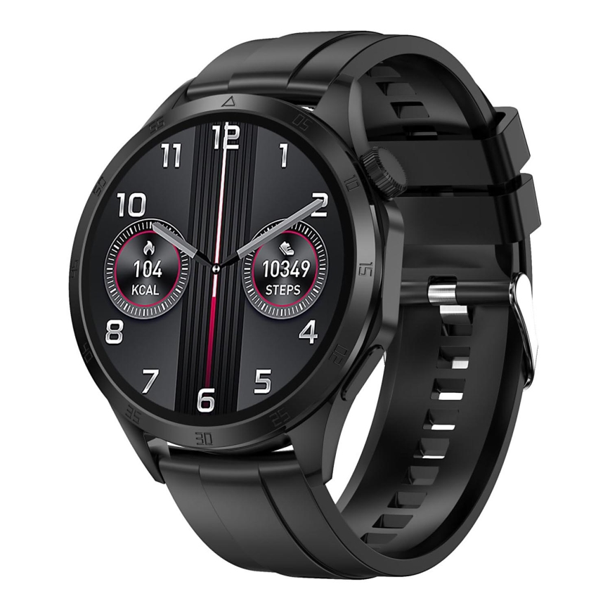 Reloj inteligente 270 mAh NFC IP57 negro