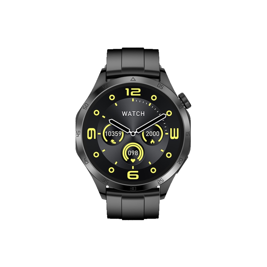 Reloj inteligente 270 mAh NFC IP57 negro