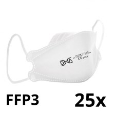 Respirador de ADN FFP3 NR CE 2163 Medical 25 uds.