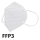 Respirador FFP3 NR L&S B01 - 5 capas - 99,87% de eficiencia